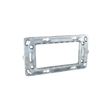 Schneider MGU7.104 Unica 128x70x12.25 mm 4 Modül Zamak Montaj Plakası