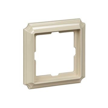 Schneider MTN483144 Antique Krem Tekli Anahtar Priz Çercevesi