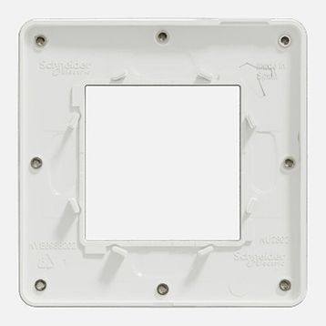 Schneider NU280250M Bronz Beyaz Tekli Çerçeve