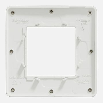 Schneider NU280250M Bronz Beyaz Tekli Çerçeve