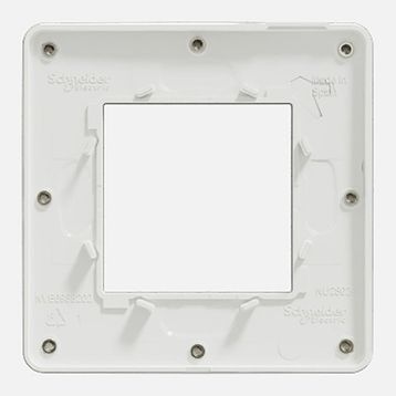 Schneider NU280250M Bronz Beyaz Tekli Çerçeve