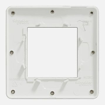 Schneider NU280250M Bronz Beyaz Tekli Çerçeve