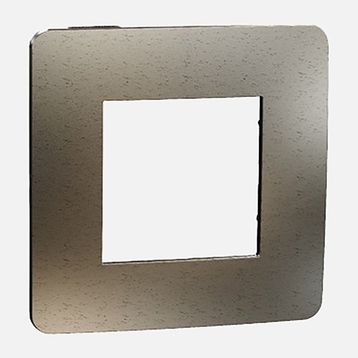Schneider NU280252M Bronz Siyah Tekli Çerçeve