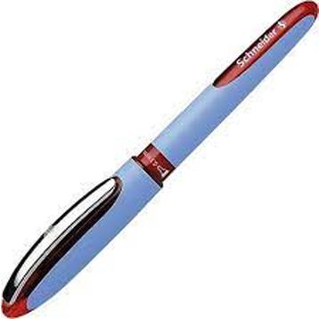Schneider One Hybrid N 0.3 Kırmızı Rollerball Kalem