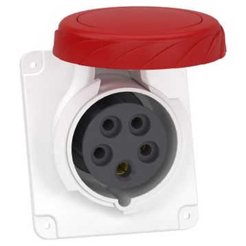 Schneider PKF16F735 5x16A Trifaze 3P-N-T Ip67 Vidalı Eğik Makine Prizi