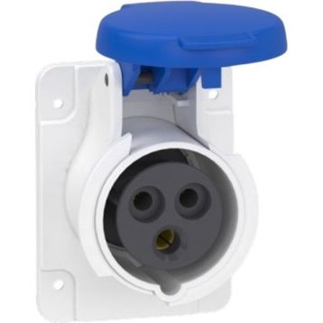 Schneider PKF16G423 3x16A Monofaze 2P-T Ip44 Vidalı Düz Makine Prizi
