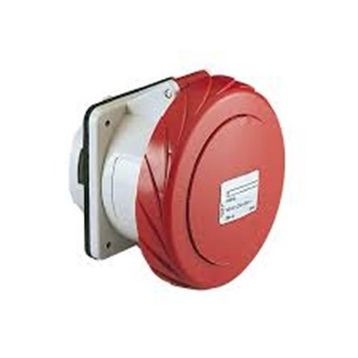 Schneider PKF16G734 Pratika 380-415V AC 4x16A 3P+E Trifaze IP67 Vida Bağlantılı Düz Makine Prizi