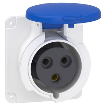 Schneider PKF32G423 3x32A Monofaze 2P-T Ip44 Vidalı Düz Makine Prizi