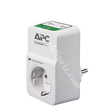 Schneider PM1WU2-GR APC Tekli USB Akım Korumalı Priz