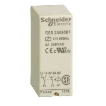 Schneider RSB-2A080B7 2K 24VAC 8A 8 Bacaklı Röle