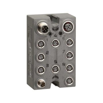 Schneider TM7NCOM08B IP67 M8 8 Giriş/Çıkışlı Canopen Arayüz Bloğu