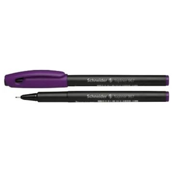 Schneider Topliner 967 0.4 mm Mor İnce Uçlu Keçeli Kalem