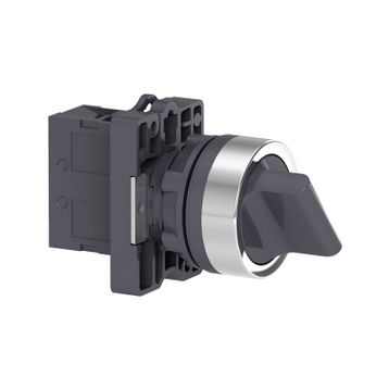 Schneider XA2-ED41 0-1 Siyah Mandal Buton