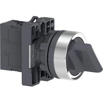 Schneider XA2-ED41 0-1 Siyah Mandal Buton