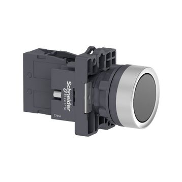 Schneider XA2-EH021 1NA Siyah Kalıcı Buton