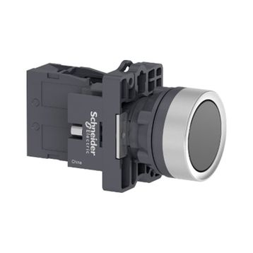 Schneider XA2-EH021 1NA Siyah Kalıcı Buton