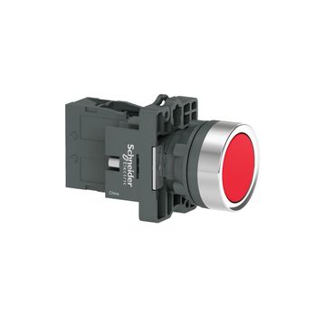 Schneider XA2-EH042 1NK Kırmızı Kalıcı Buton
