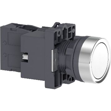 Schneider XA2-EW31B1 24VAC-DC Işıklı Yaylı Beyaz Buton