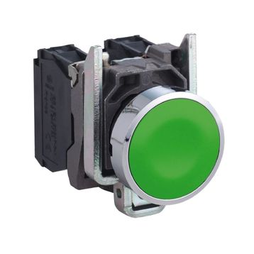 Schneider XB4-BA31 Yeşil Yaylı Buton