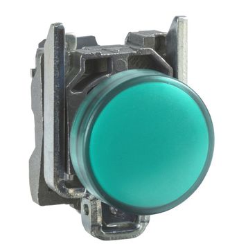 Schneider XB4-BVM3 230VAC Yeşil Korumalı Ledli Sinyal Lambası