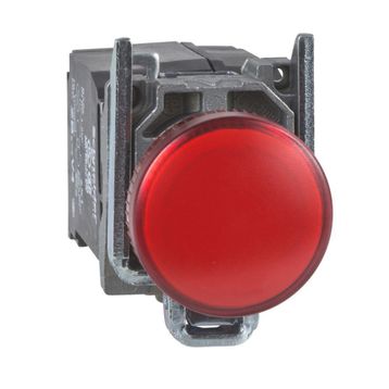 Schneider XB4-BVM4 230VA Kırmızı Korumalı Ledli Sinyal Lambası