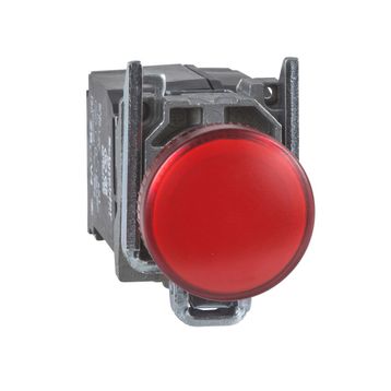 Schneider XB4-BVM4 230VA Kırmızı Korumalı Ledli Sinyal Lambası