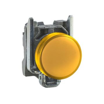 Schneider XB4-BVM5 230VAC Korumalı Ledli Turuncu Sinyal Lambası