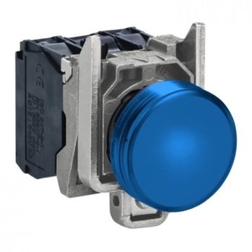 Schneider XB4-BVM6 230VAC Korumalı Ledli Mavi Sinyal Lambası