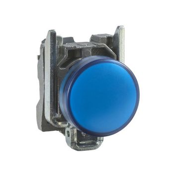 Schneider XB4-BVM6 230VAC Korumalı Ledli Mavi Sinyal Lambası