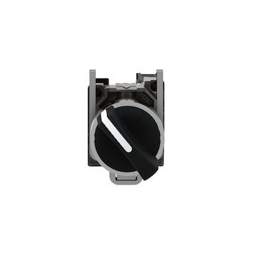 Schneider XB4BD41 1NA 22 mm 2 Konumlu Yaylı Siyah Mandal Buton