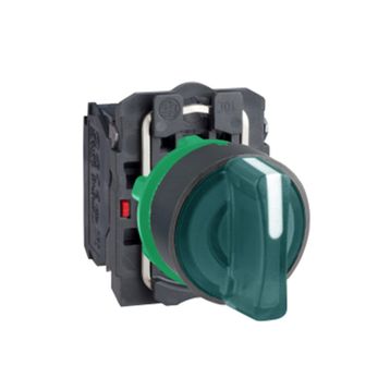 Schneider XB5-AK134M5 220V Ledli Kırmızı Mandal Buton