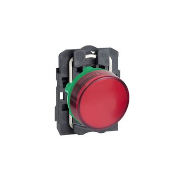 Schneider XB5-AVM4 220V Kırmızı Dahili Korumalı Ledli Sinyal Lambası