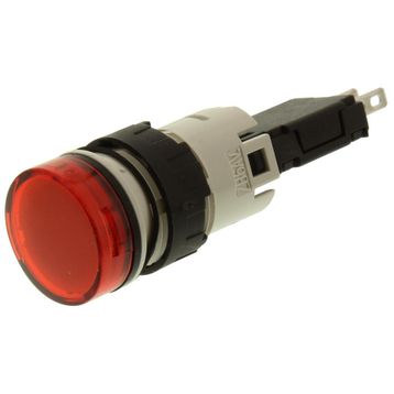 Schneider XB6-AV4BB Kırmızı Daire Sinyal Lambası