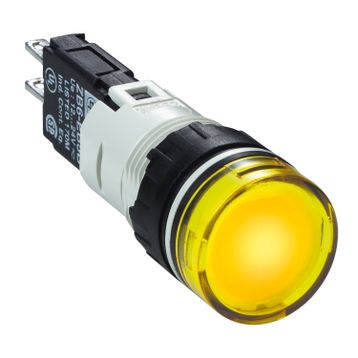 Schneider XB6AV5BB 24V Sarı Ledli Kumanda Butonu