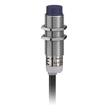 Schneider XS212BLPAL5 XS2 M12 12-24VDC U41.3MM-SN4MM 5 m Kablolu Pirinç Endüktif Sensör