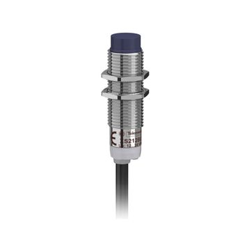 Schneider XS212BLPAL5 XS2 M12 12-24VDC U41.3MM-SN4MM 5 m Kablolu Pirinç Endüktif Sensör