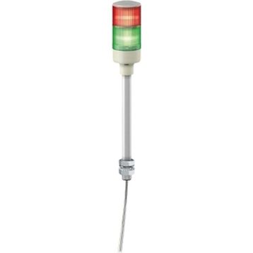 Schneider XVGB2ST 24 AC/DC 60 mm IP23 Buzzer Kırmızı-Yeşil Sabit Monoblok Işıklı Kolon