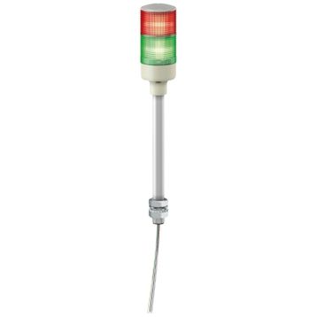 Schneider XVGB2ST 24 AC/DC 60 mm IP23 Buzzer Kırmızı-Yeşil Sabit Monoblok Işıklı Kolon