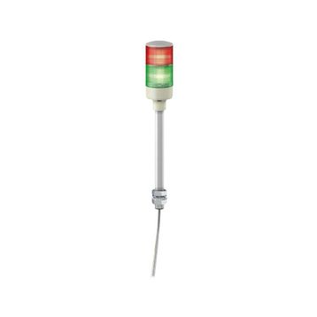 Schneider XVGB2ST 24 AC/DC 60 mm IP23 Buzzer Kırmızı-Yeşil Sabit Monoblok Işıklı Kolon