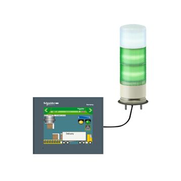 Schneider XVGU3SWV Harmony USB Monolitik Işıklı Kolon