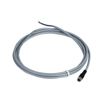Schneider XZC-PV0566L2 M8 3 Pinli Düz 2 m Kablolu Konnektör