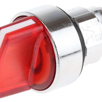 Schneider ZB4-BK1243 Kırmızı Işıklı Mandal Buton Kafası