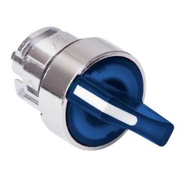 Schneider ZB4-BK1263 Mavi Işıklı Mandal Buton Kafası