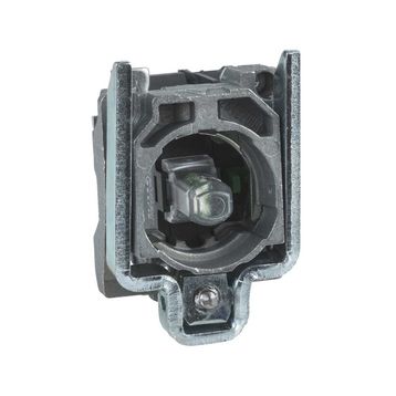 Schneider ZB4BW0B15 24V 1NA+1NK Entegre Ledli Gövde Sabitleme Bilezikli Beyaz Işık Bloğu