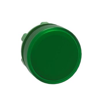 Schneider ZB5AV033 Entegre Led için 22 mm Yeşil Düz Lensli Pilot Işığı Başlığı