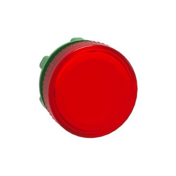 Schneider ZB5AV043 Entegre Led için 22 mm Kırmızı Düz Lensli Pilot Işığı Başlığı