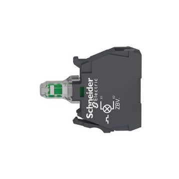 Schneider ZBVM1 22 mm 230/240V Vida Kelepçeli Terminalli Beyaz Işık Bloğu