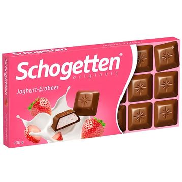 Schogetten 100 gr Yoğurt ve Çilekli Çikolata