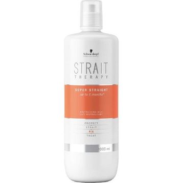 Schwarzkopf 1000 ml Strait Therapy Nötralizan Süt