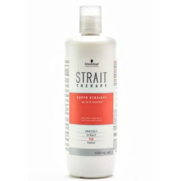 Schwarzkopf 1000 ml Strait Therapy Nötralizan Süt